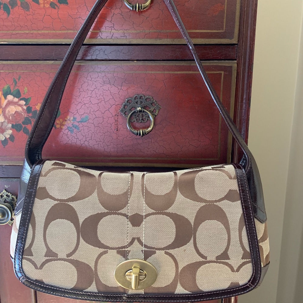 Coach Signature Canvas Purse